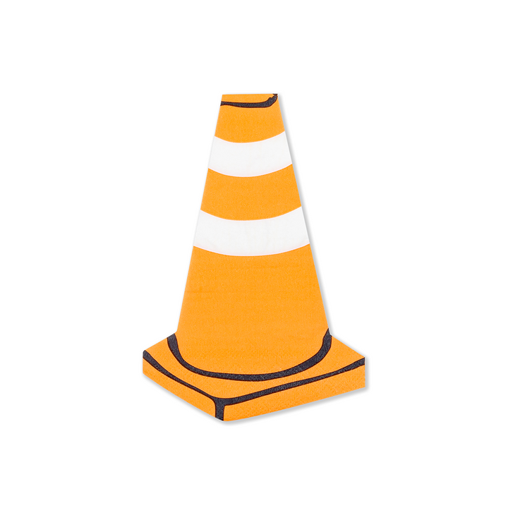 Under Construction Petite Cone Napkins