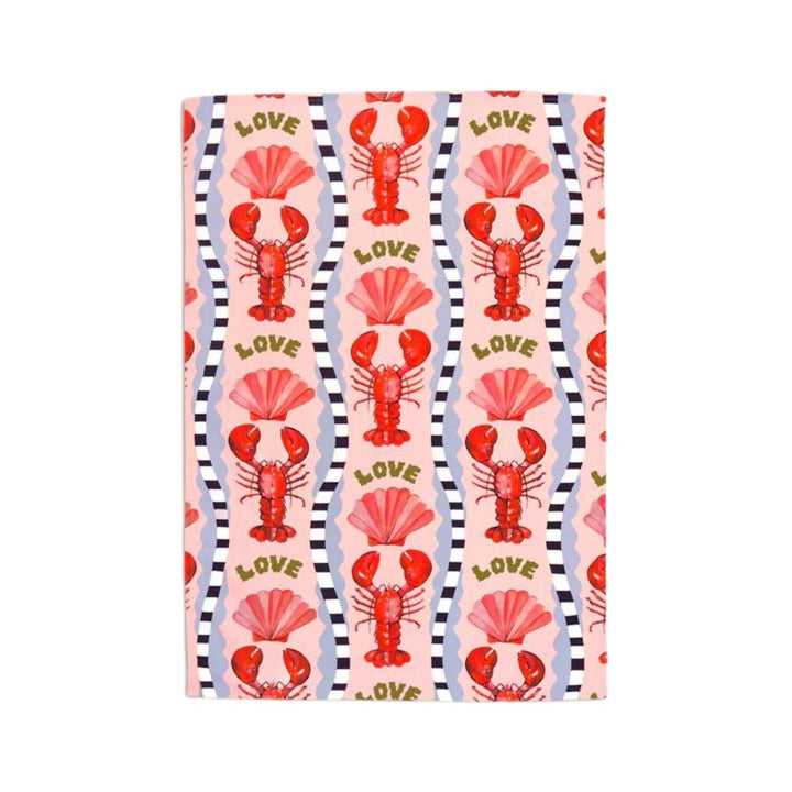 Lobster Love Tea Towel