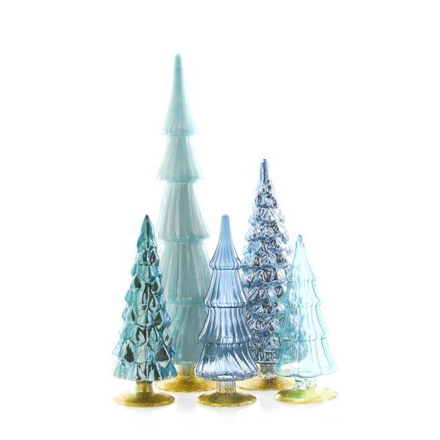 Snowfall Hue Trees (Set of 3 or 5)