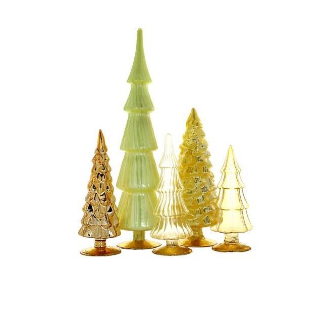 Yellow Hue Trees (Set of 3 or 5)