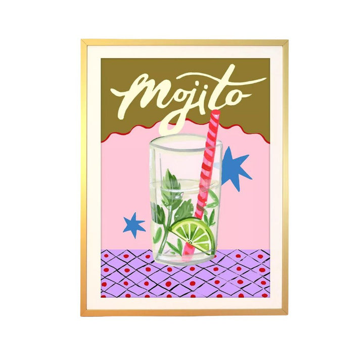 Mojito Cocktail Print