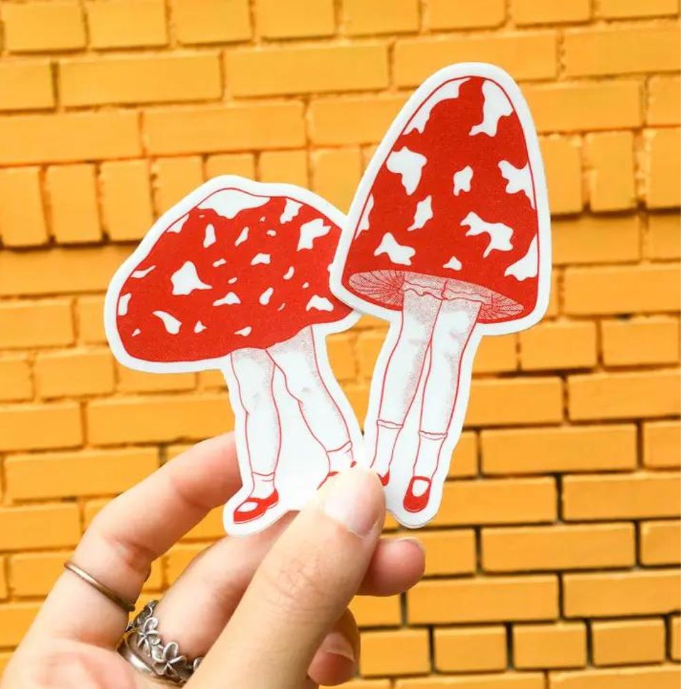 Mushroom Daughter Sticker