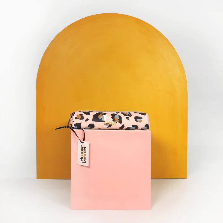 Pink Leopard Pencil Case