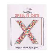Greek Letter Confetti Sticker