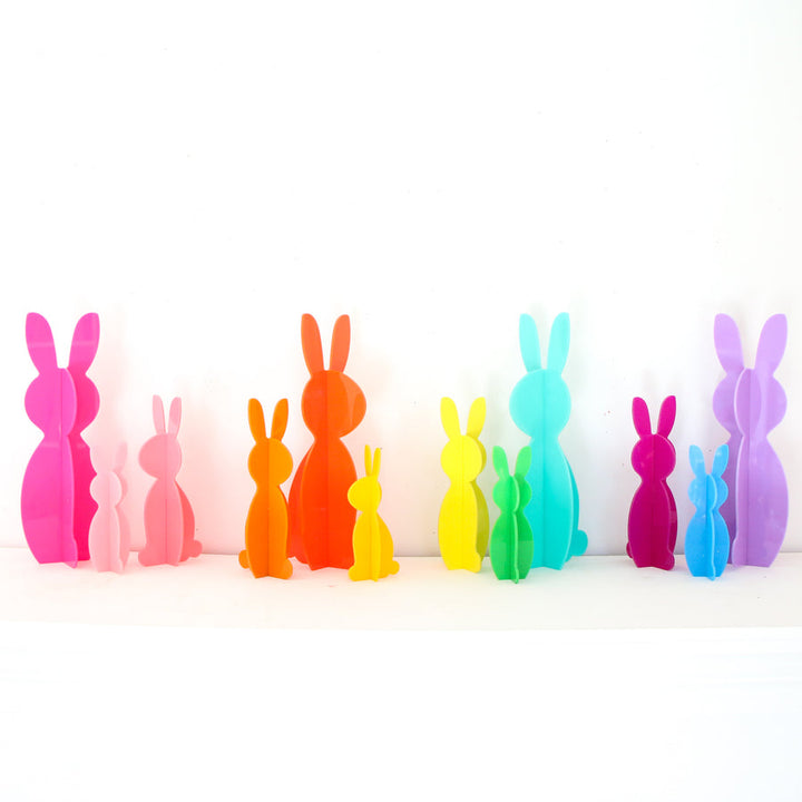 Acrylic Bunny Decorations