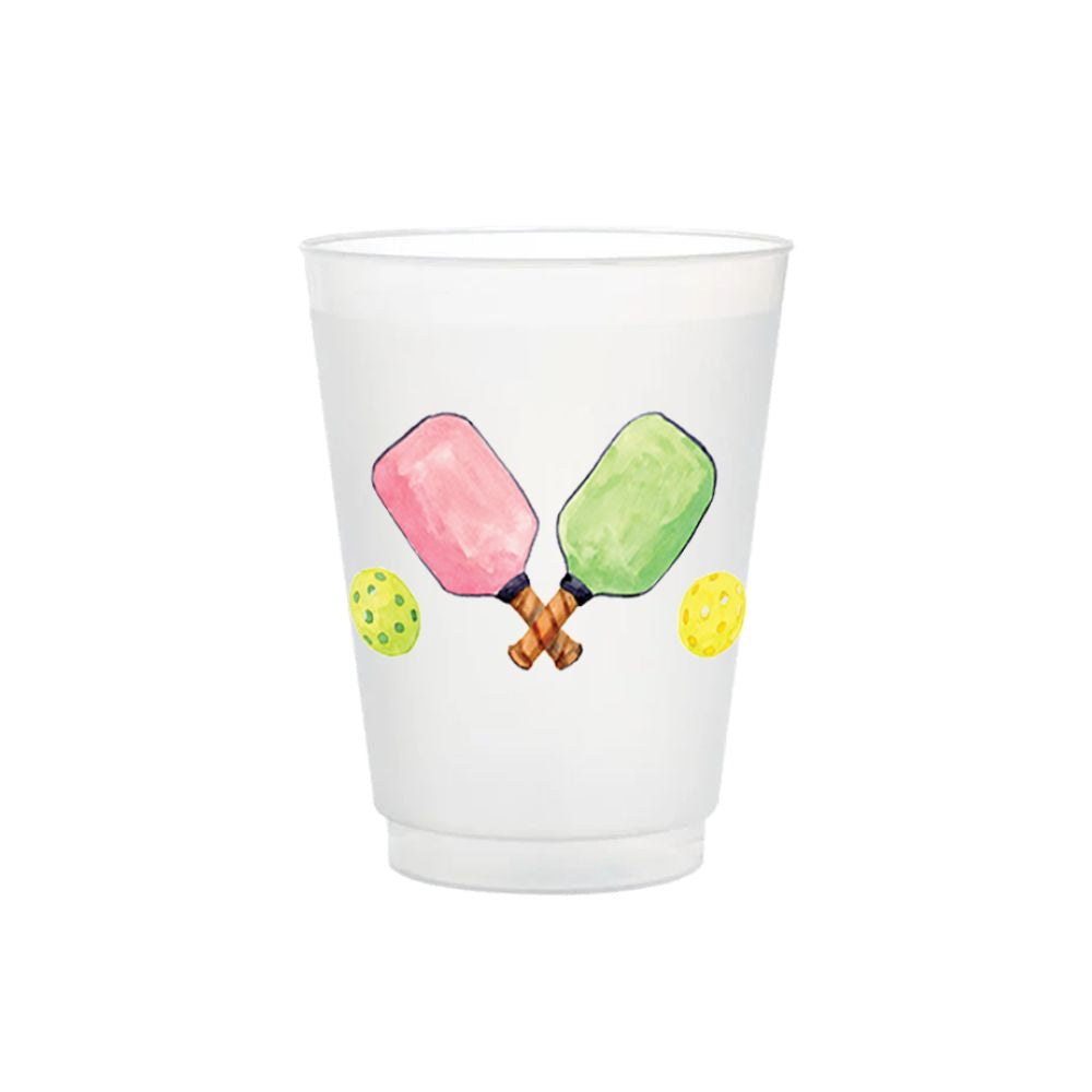 Pickleball Frosted Cups