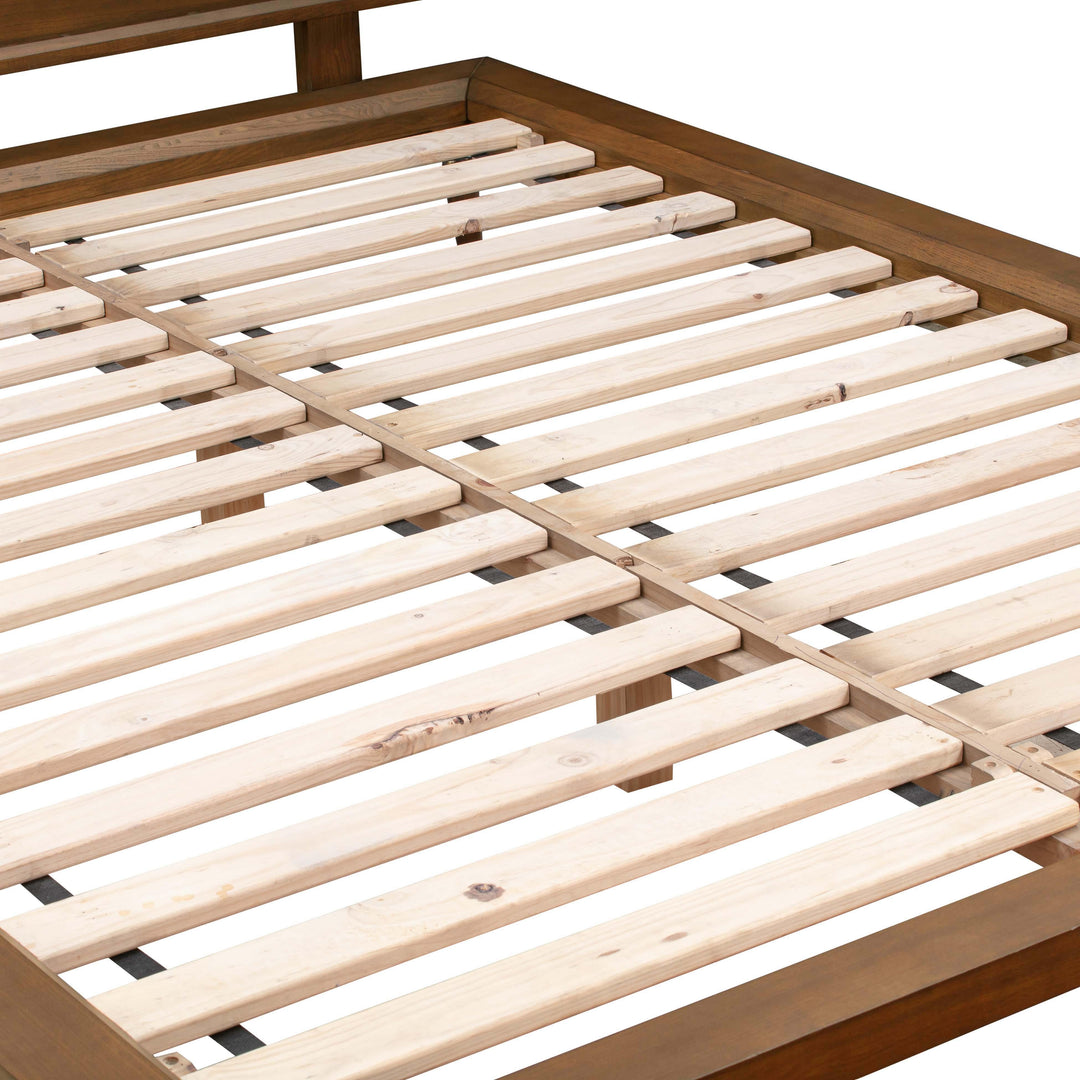 Emery Pecan Queen Bed