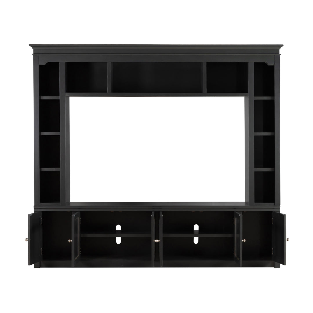 Virginia Charcoal Entertainment Center for TVs up to 75"