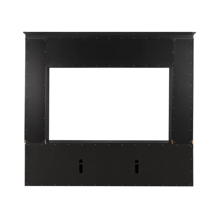 Virginia Charcoal Entertainment Center for TVs up to 75"