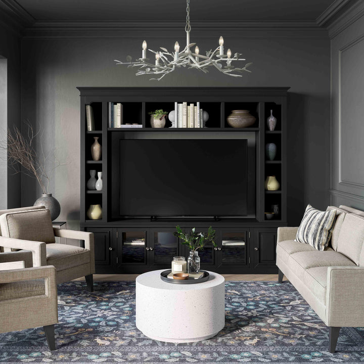 Virginia Charcoal Entertainment Center for TVs up to 75"