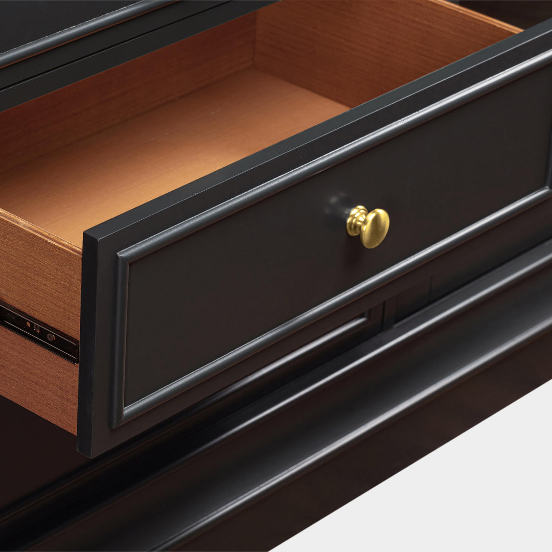 Hudson Charcoal Entertainment Console