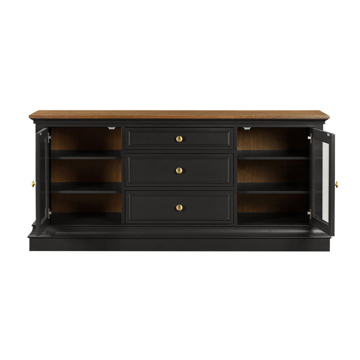 Hudson Charcoal Entertainment Console