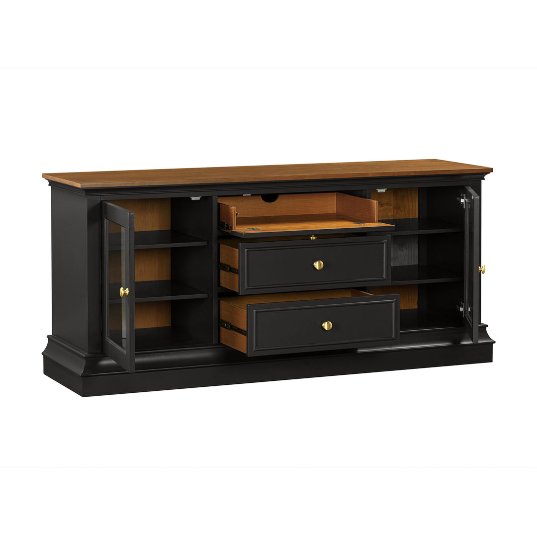Hudson Charcoal Entertainment Console