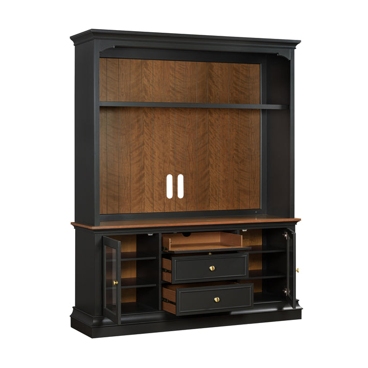 Hudson Charcoal Entertainment Center for TVs up to 70"