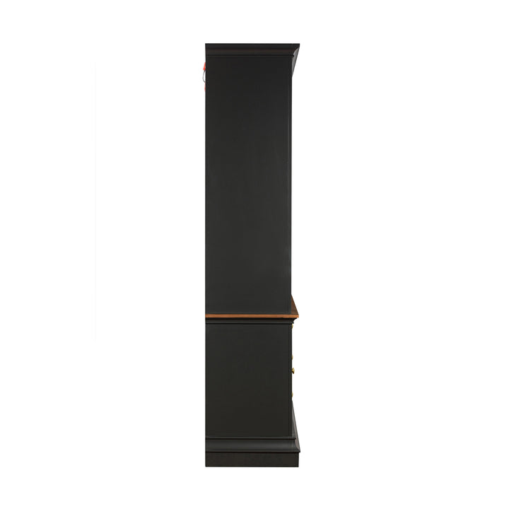 Hudson Charcoal Entertainment Center for TVs up to 70"