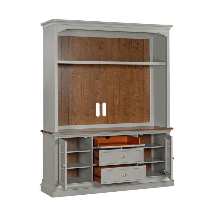 Hudson Gray Entertainment Center for TVs up to 70"