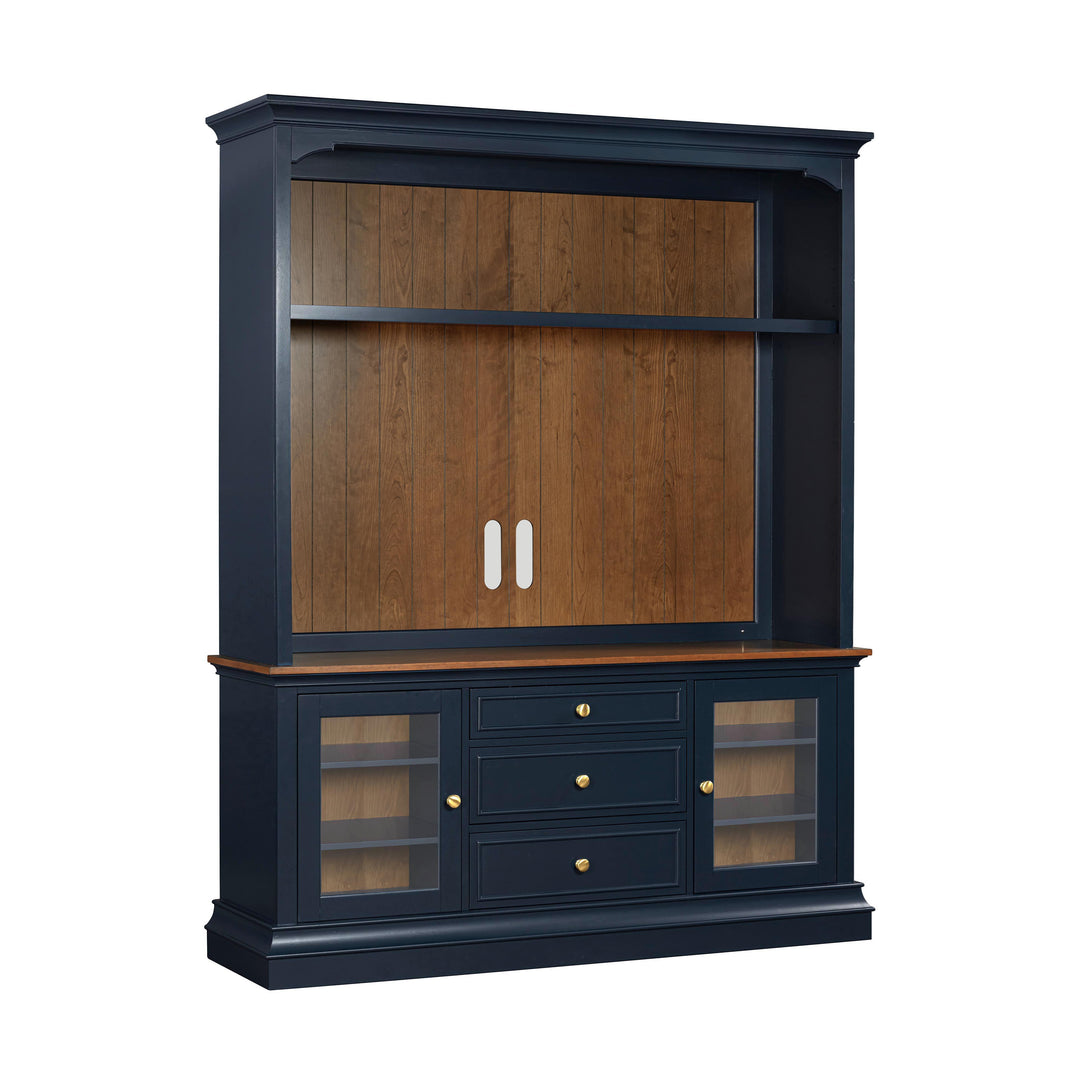 Hudson Blue Entertainment Center for TVs up to 70"