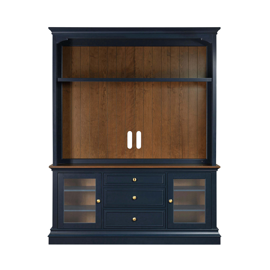 Hudson Blue Entertainment Center for TVs up to 70"