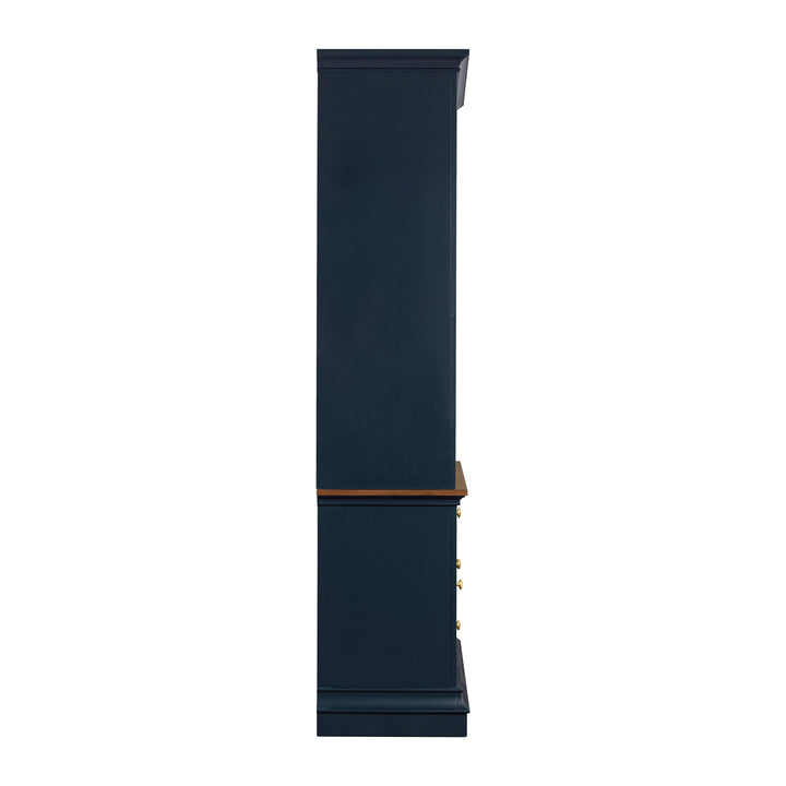 Hudson Blue Entertainment Center for TVs up to 70"