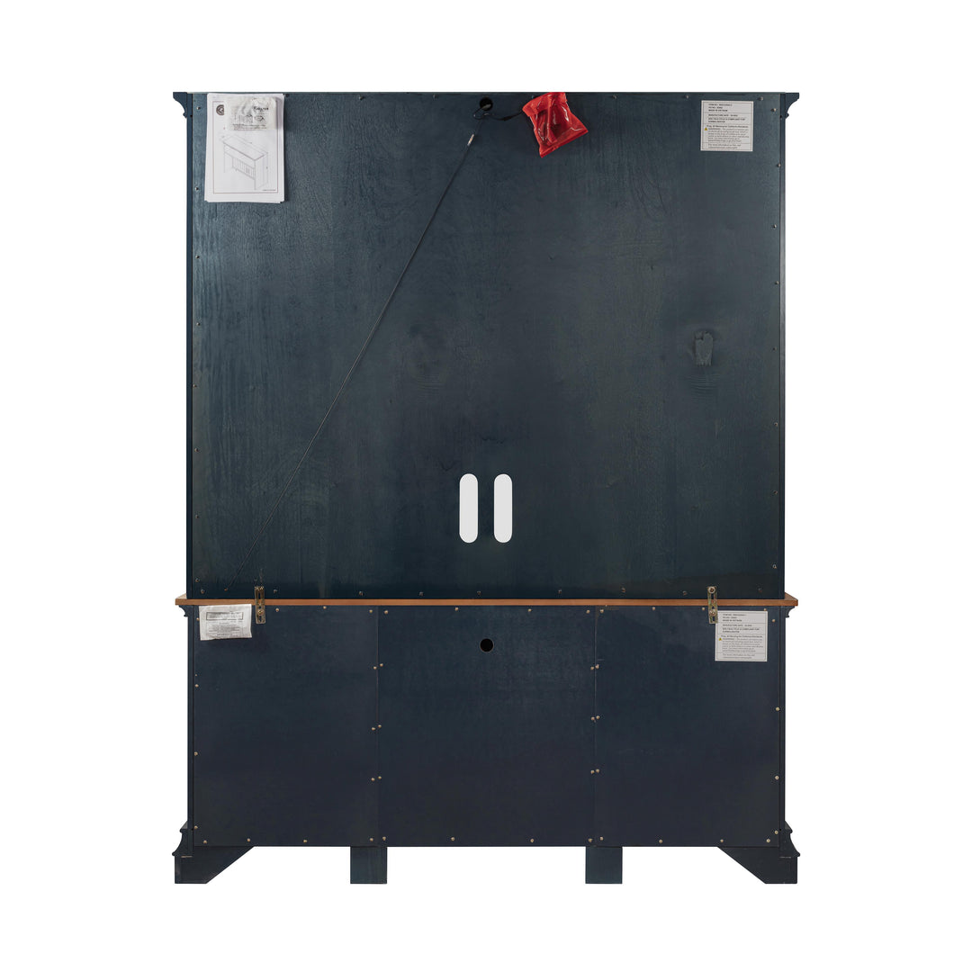 Hudson Blue Entertainment Center for TVs up to 70"