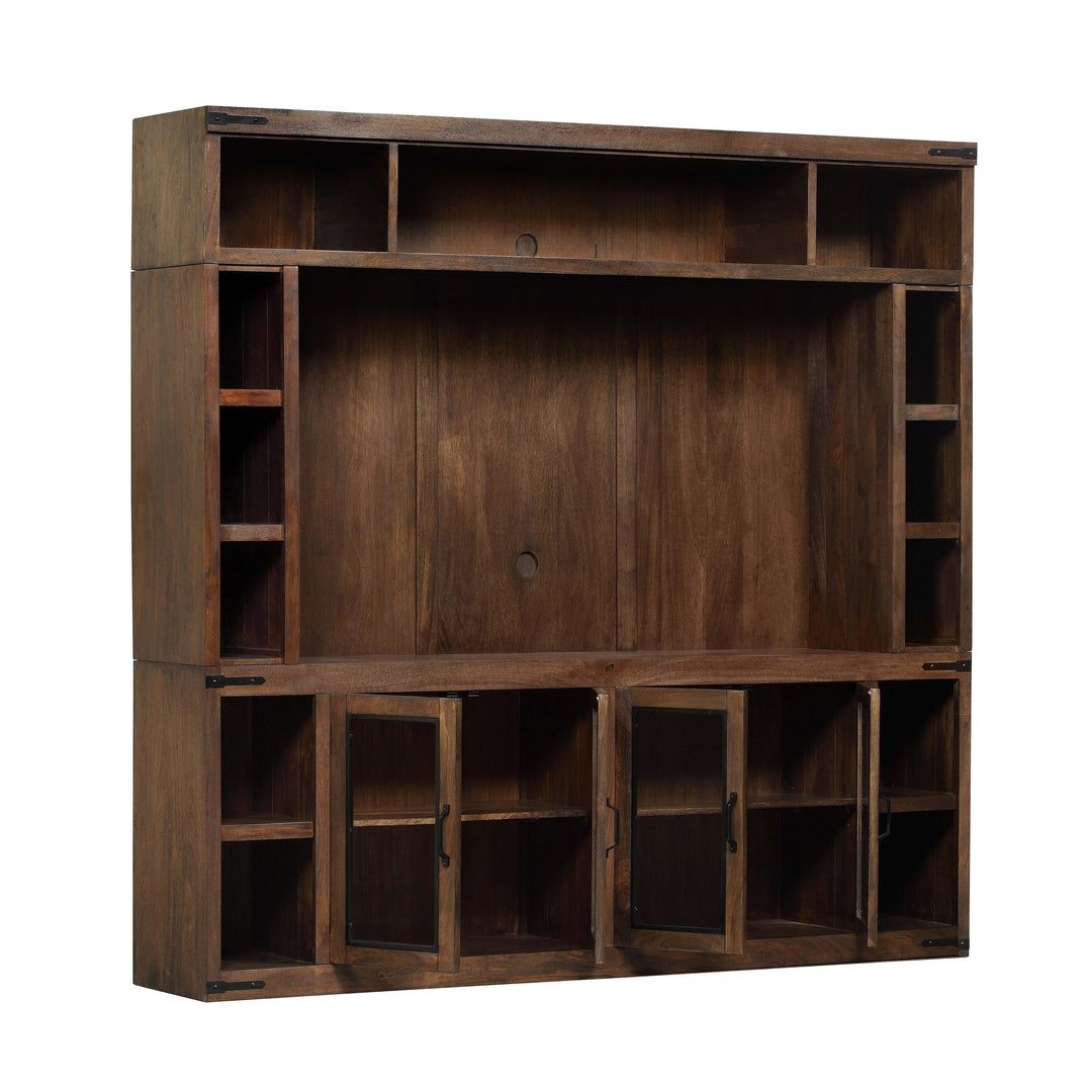 Waylon Rustic Brown Entertainment Center