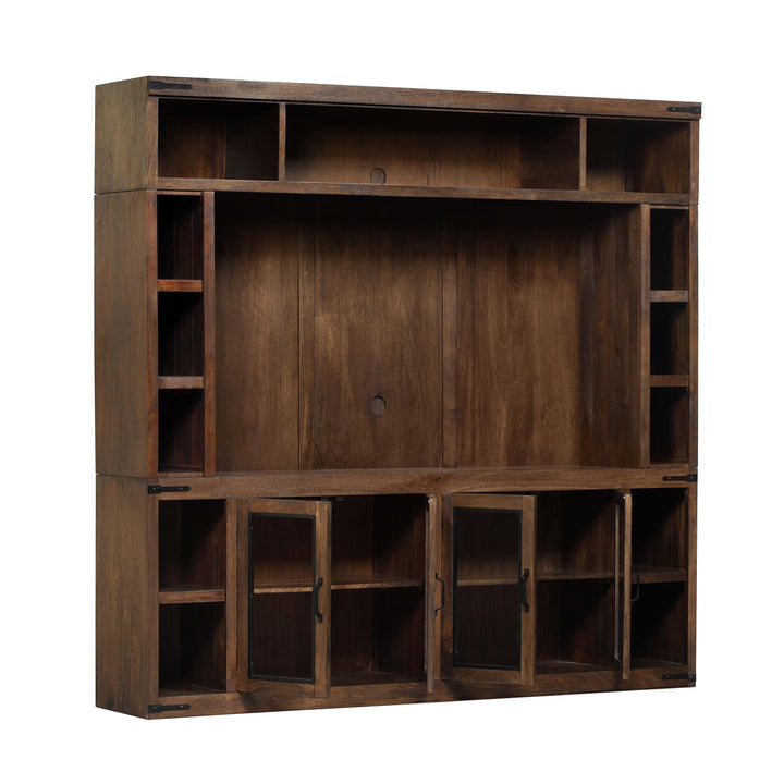 Waylon Rustic Brown Entertainment Center