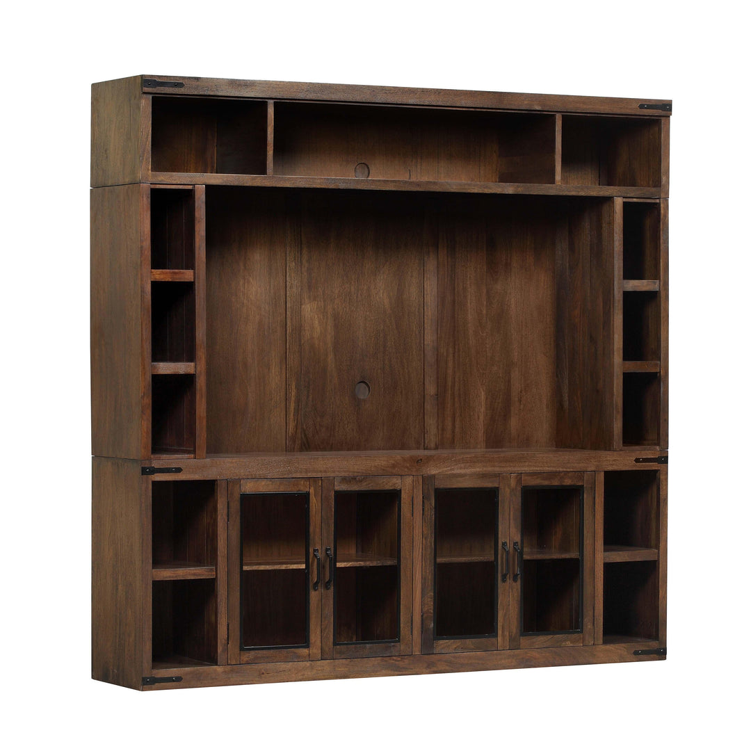 Waylon Rustic Brown Entertainment Center