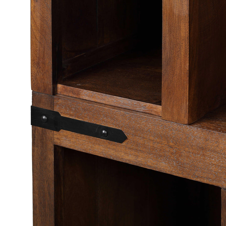 Waylon Rustic Brown Entertainment Center