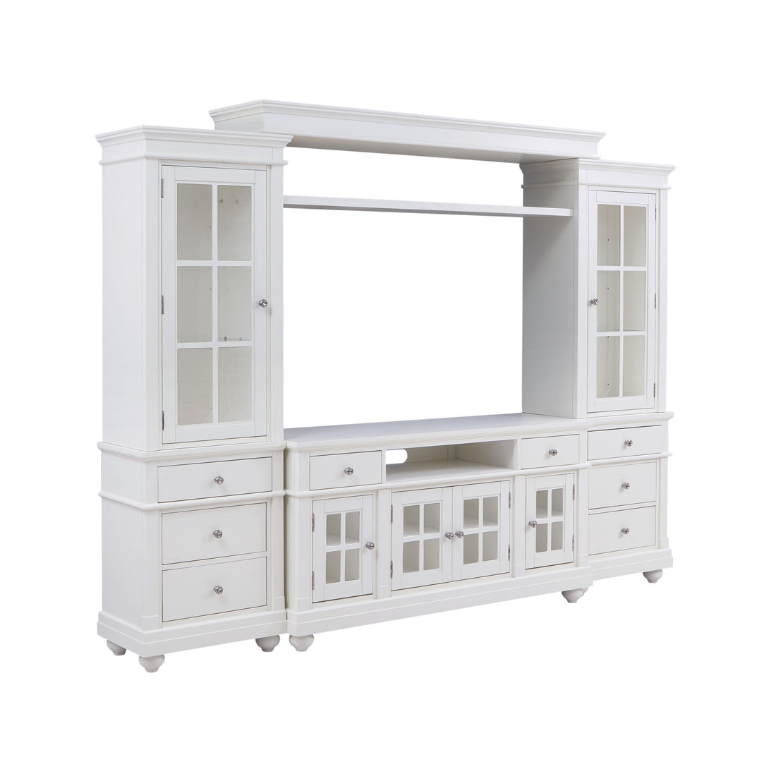 Hampton White Entertainment Center for TVs up to 65"