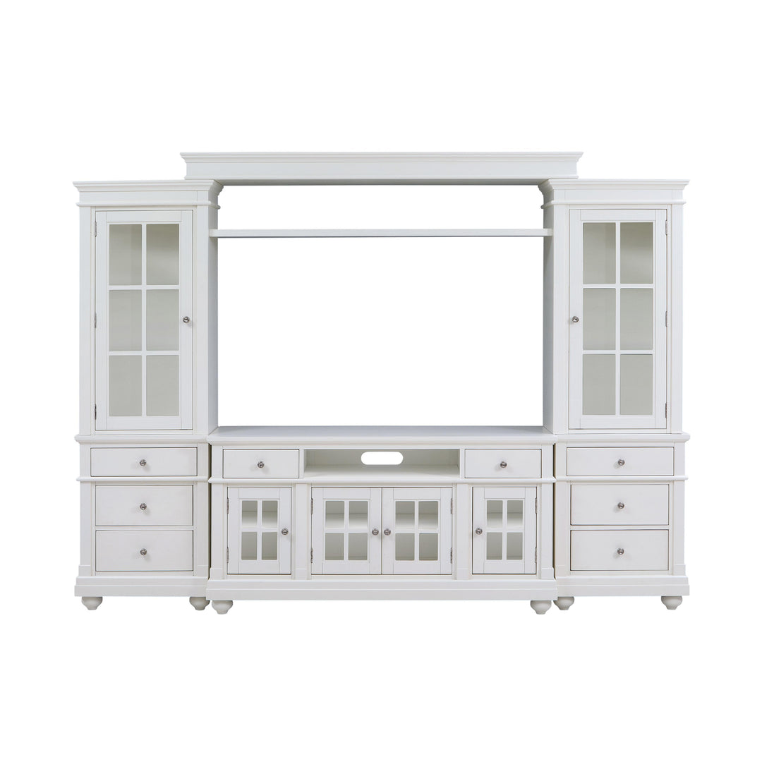 Hampton White Entertainment Center for TVs up to 65"