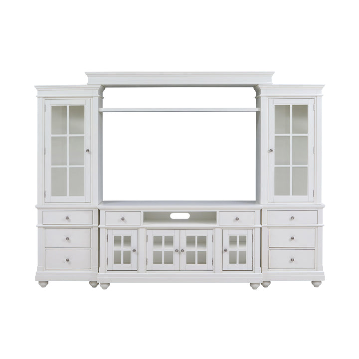 Hampton White Entertainment Center for TVs up to 65"
