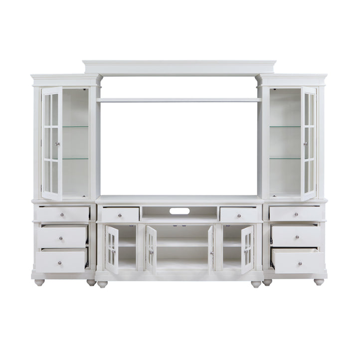 Hampton White Entertainment Center for TVs up to 65"