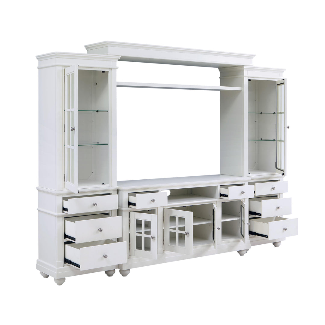 Hampton White Entertainment Center for TVs up to 65"