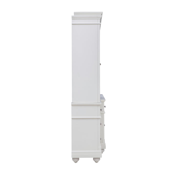 Hampton White Entertainment Center for TVs up to 65"
