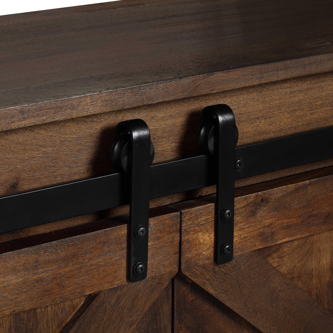 Dawson Rustic Brown Console