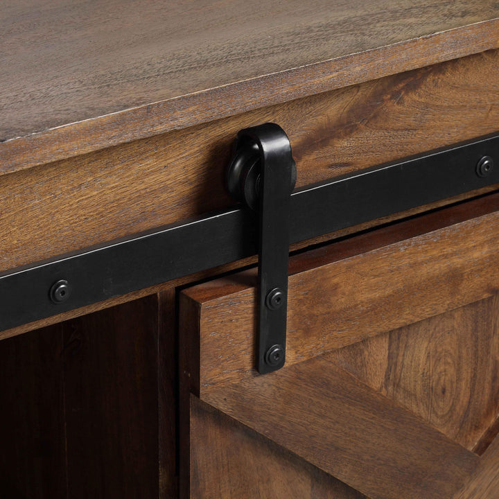 Dawson Rustic Brown Console