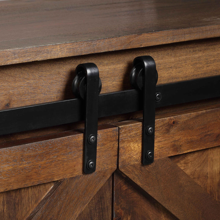 Dawson Rustic Brown Console