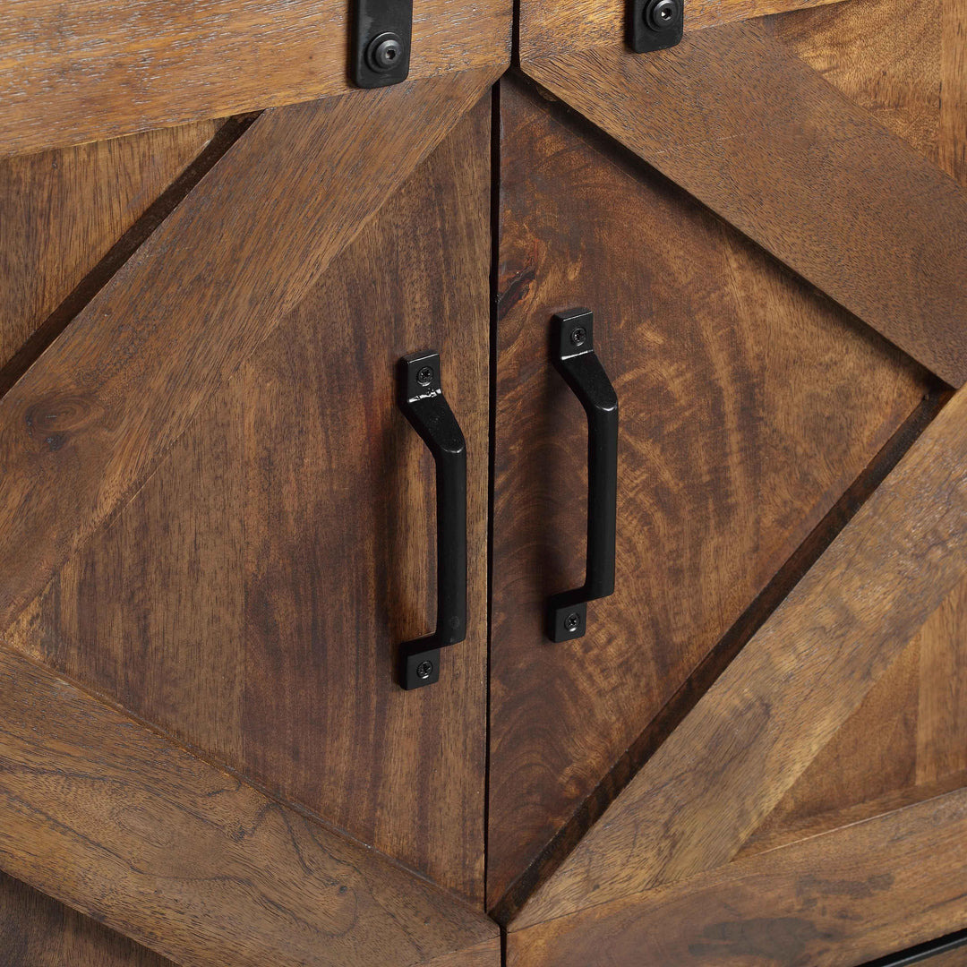 Dawson Rustic Brown Console