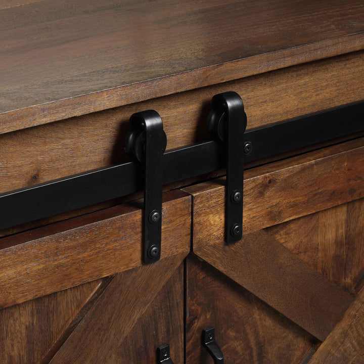 Dawson Rustic Brown Console