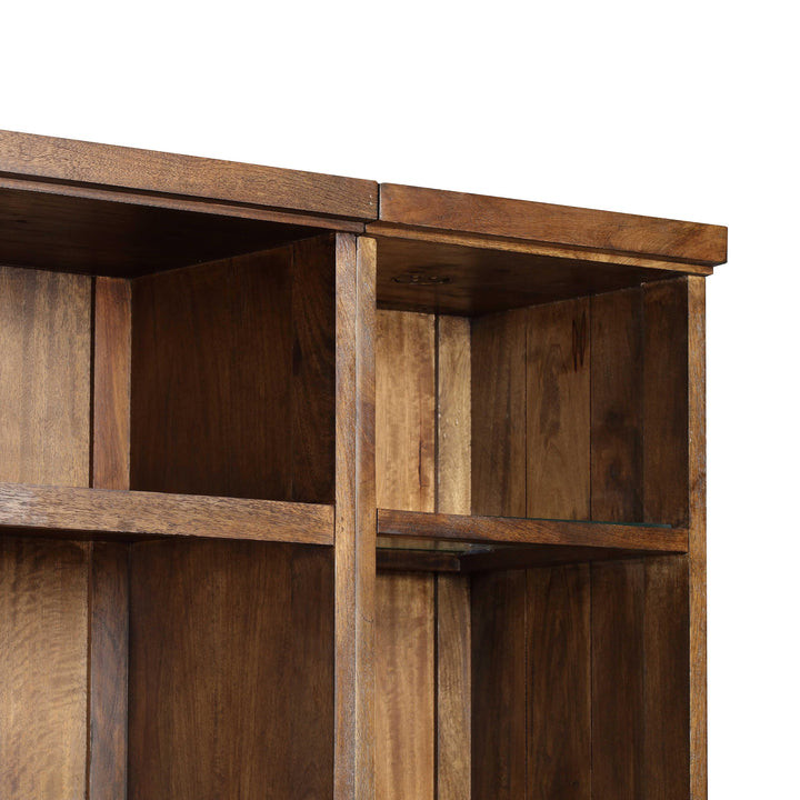 Dawson Rustic Brown Entertainment Wall