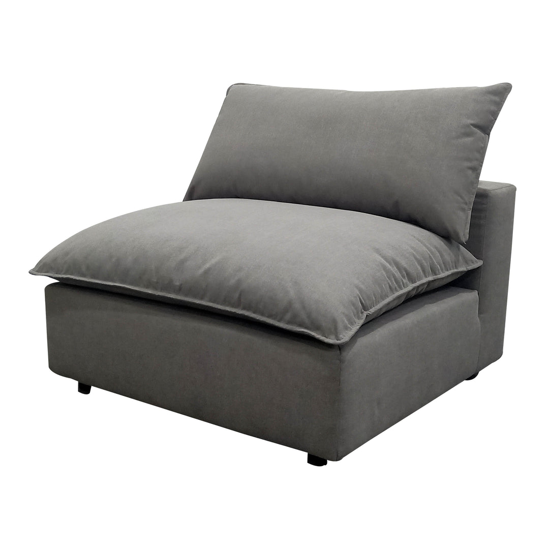 Cali Slate Armless Chair
