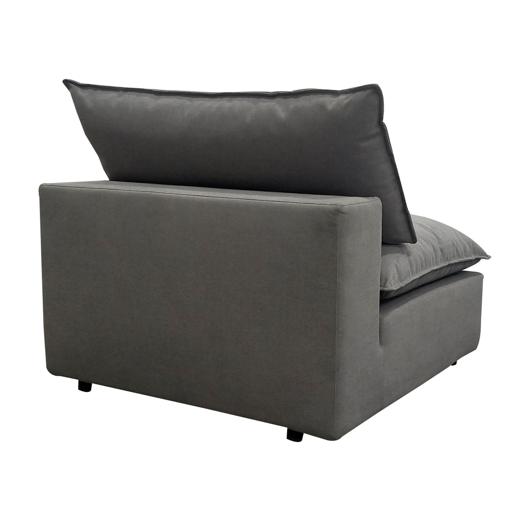 Cali Slate Armless Chair