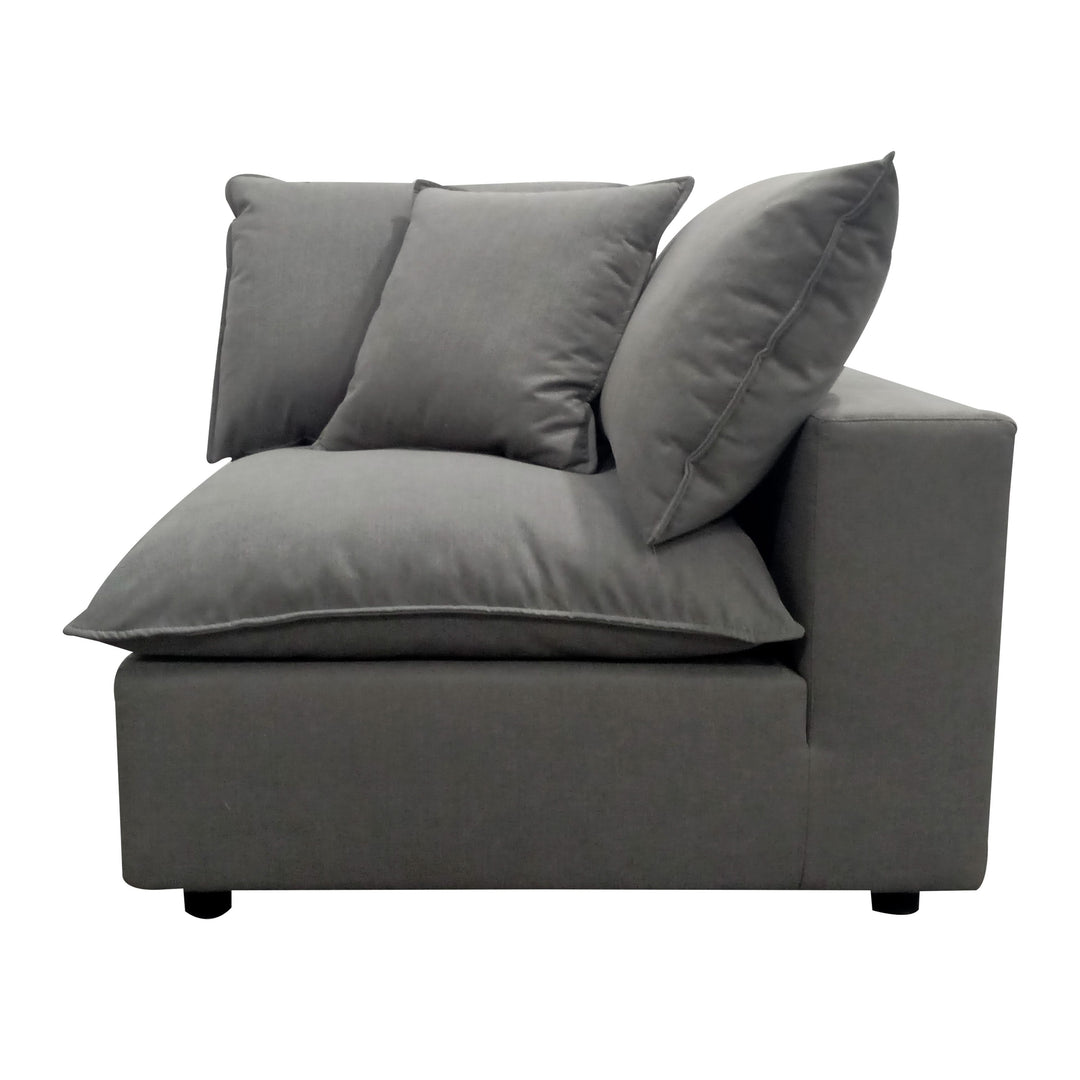 Cali Slate Corner Chair