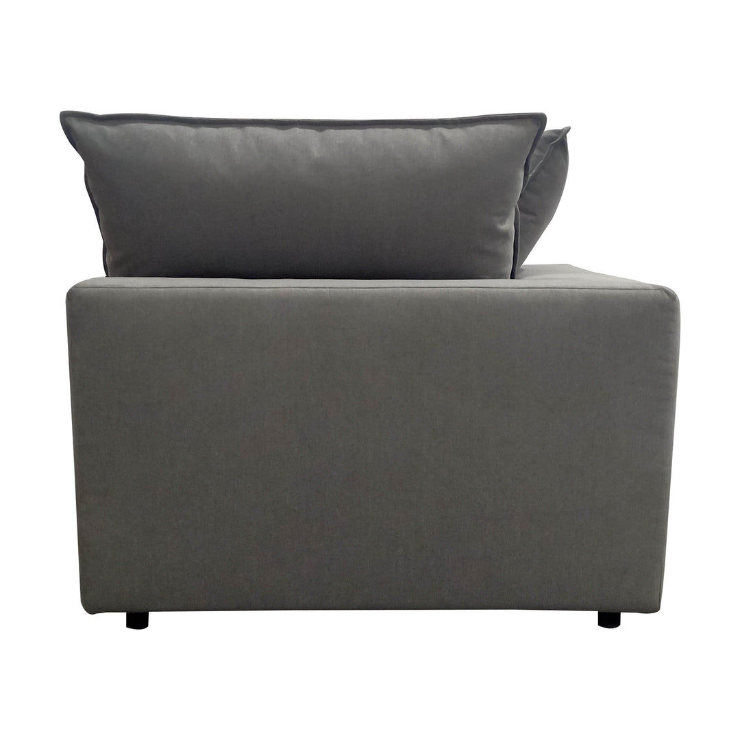 Cali Slate Corner Chair