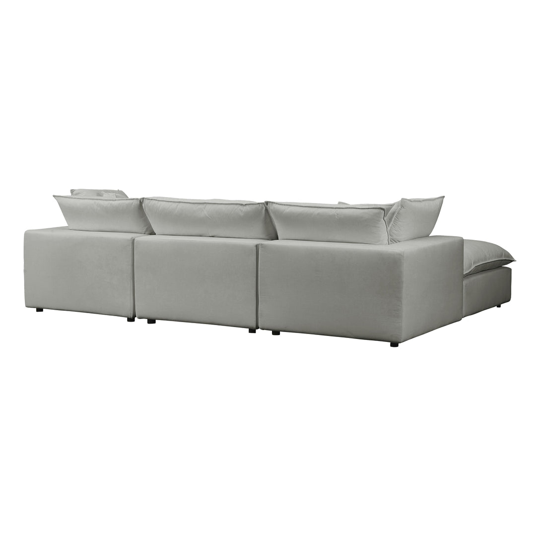 Cali Slate Modular 4 Piece Sectional