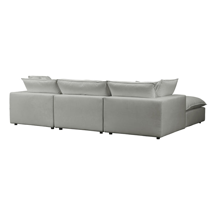 Cali Slate Modular 4 Piece Sectional