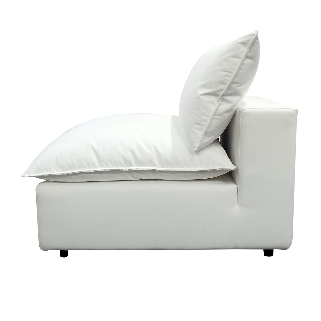 Cali Pearl Armless Chair