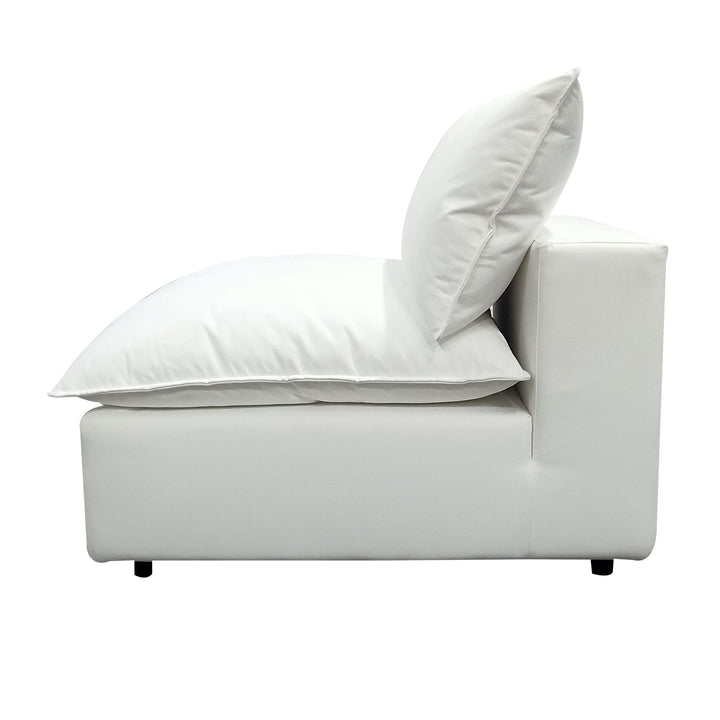 Cali Pearl Armless Chair