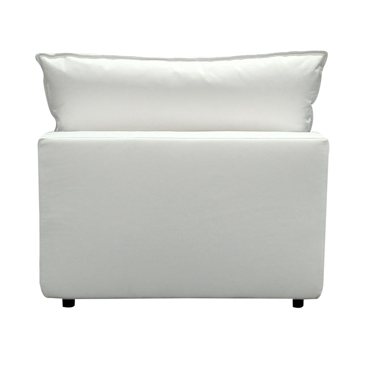 Cali Pearl Armless Chair