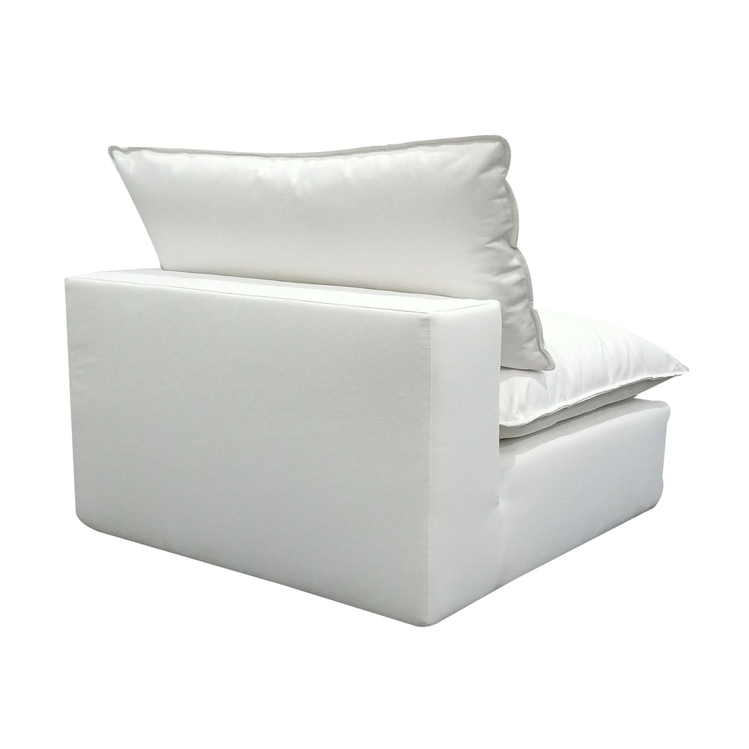 Cali Pearl Armless Chair